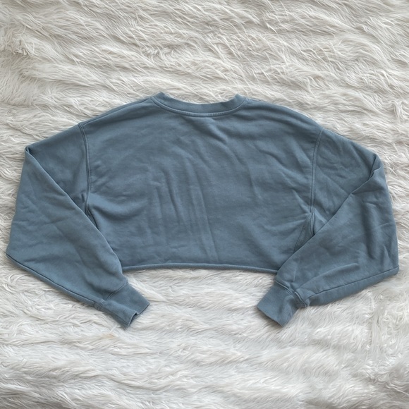 TNA | Airy AF Fleece Cropped Crewneck - Picture 7 of 11